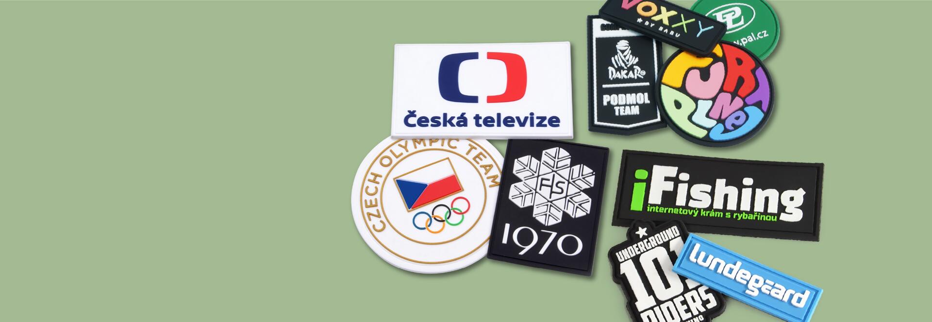 Zakázková výroba PVC nášivek