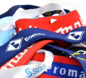 Stužky na krk - reklamní textil, potisky, výšivky