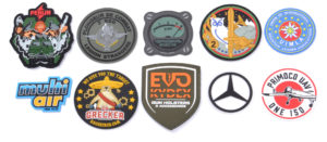 reklamní gumové nášivky z měkčeného pvc - zakázková výroba - patch 2D-3D - GALERIE -