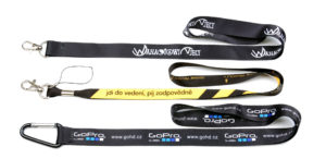 METRLANYARD - klíčenky a šňůrky na krk - lanyard - zakázková výroba